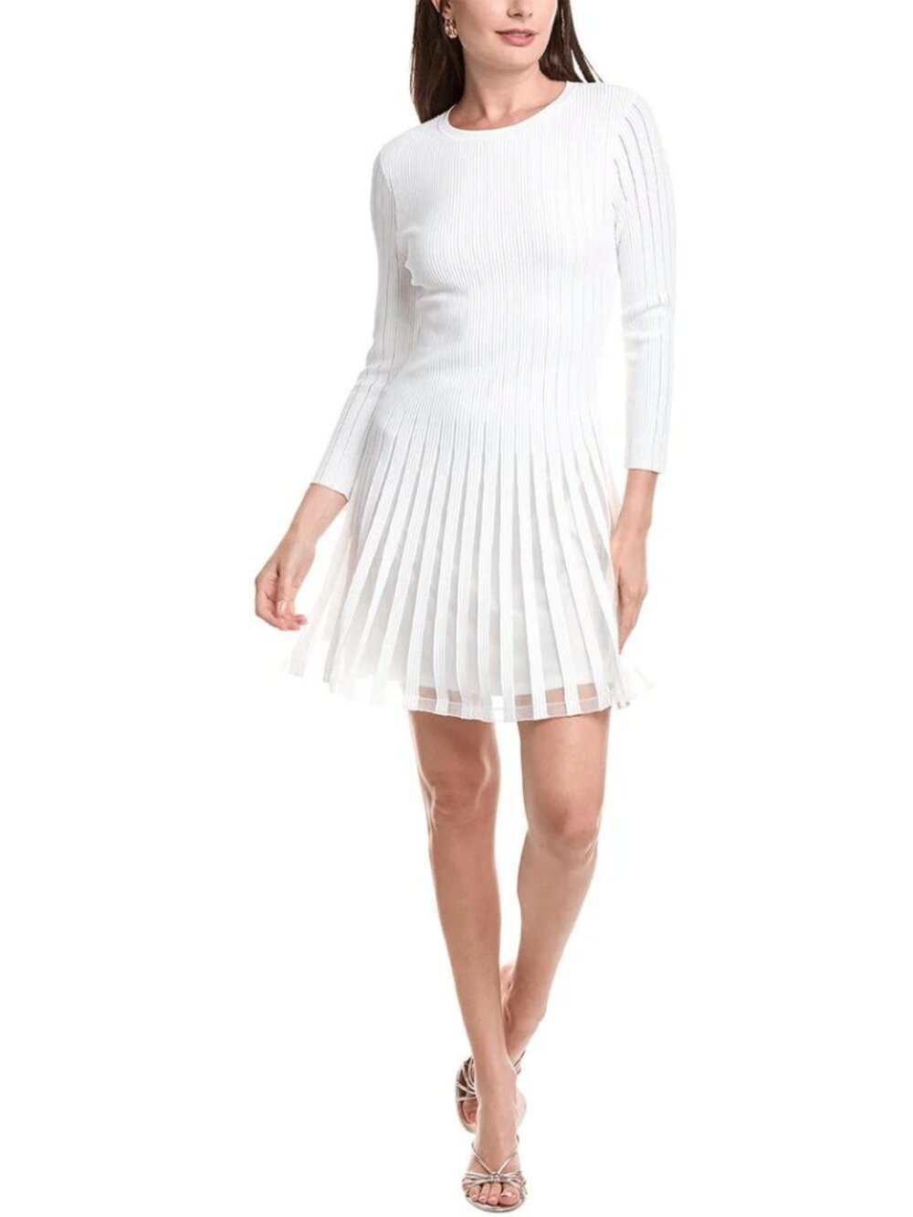 Milly Tabitha Sheer Godet Mini Dress Size Small NWT